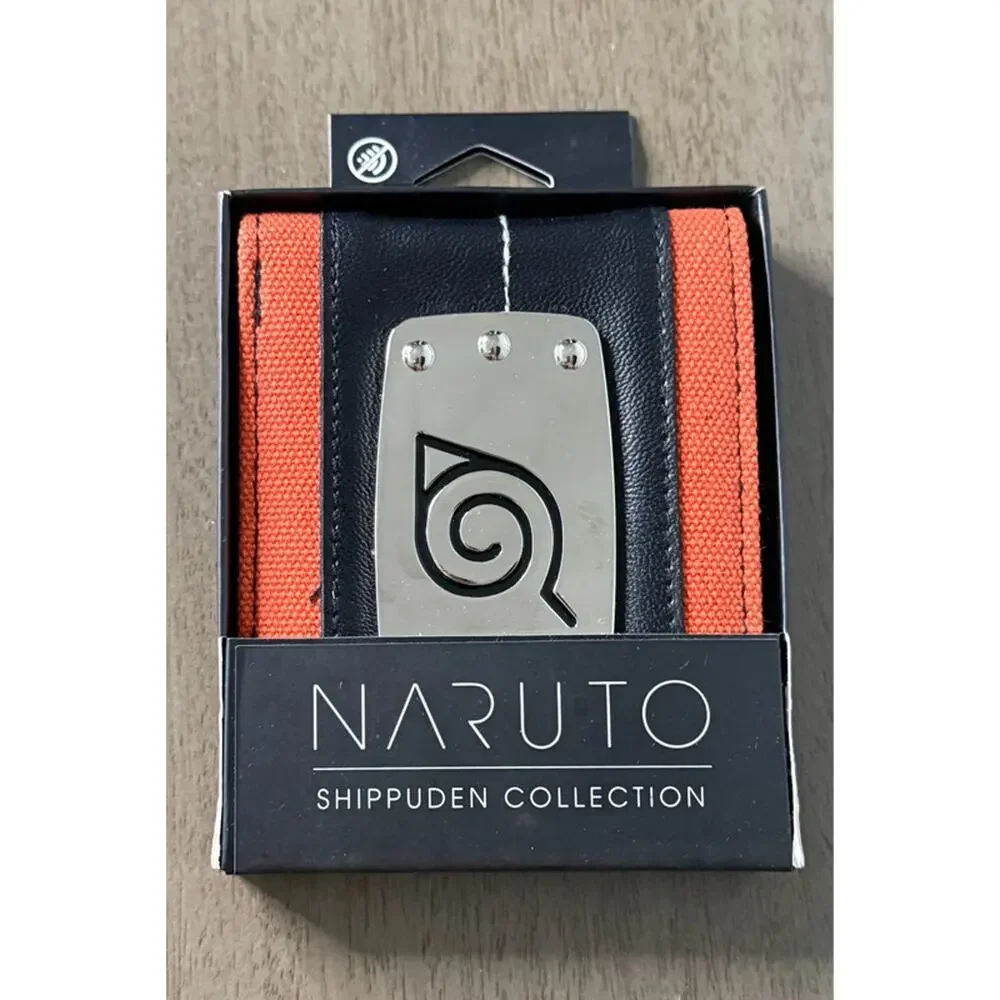 Naruto Shippuden Leaf Village Bifold Wallet Anime Licensed NEW in Box